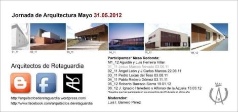 I Jornada de Arquitectura. Mesa Redonda.