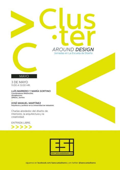 Experiencia Profesional. Escuela de Diseño. Valladolid. Conferencia.