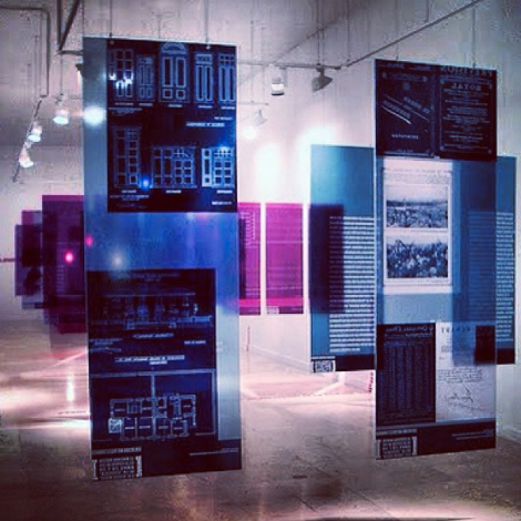 La vivienda obrera. Diseño expositivo.