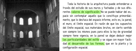 Historia Superficial de la Arquitectura. Escrito.