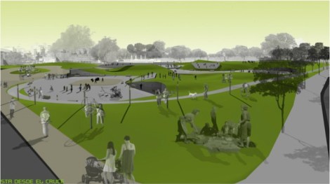 Parque plegado. Concurso.